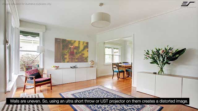 The Right Projection Screen for UST Projectors