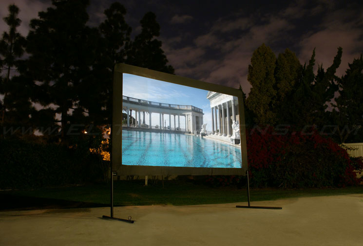 With Summertime Behind Us And The Holidays Already At Our Door Are You Ready For Phase 2 Of Outdoor Projection Season Screen Resource - Diy Outdoor Rear Projection Screen