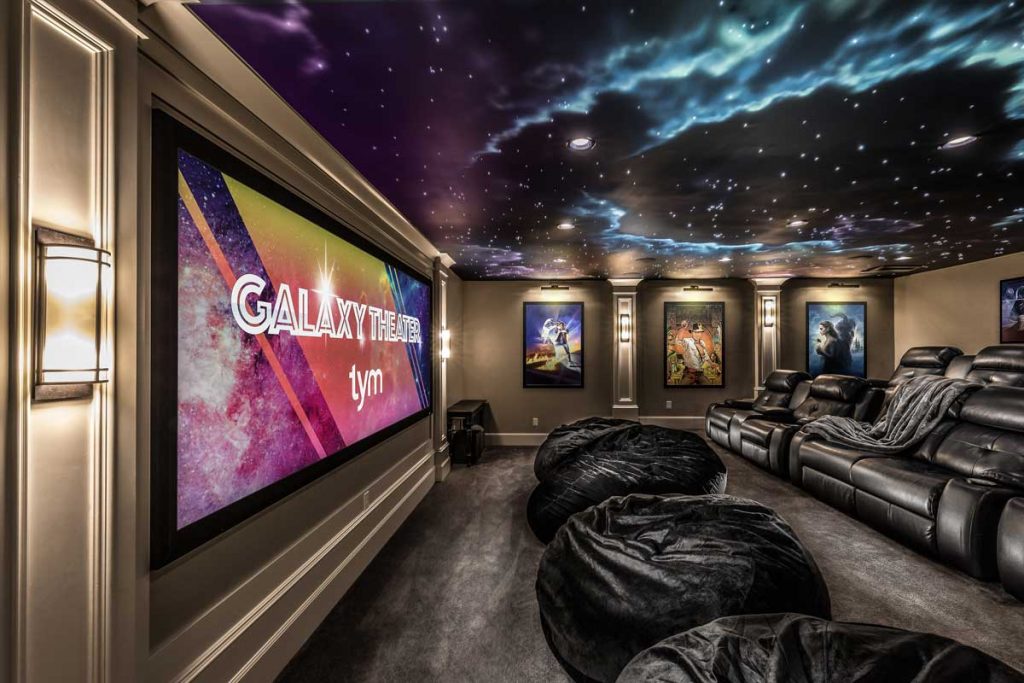 EPV projector screens Galaxy Theater 