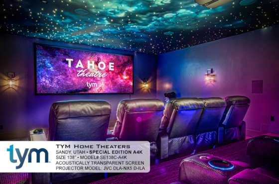TYM “Tahoe Theater” Takes Silver in CE Pro 2019 BEST Award, Featuring the EPV Screens® Special Edition A4K