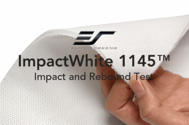 Elite Screens ImpactWhite 1145™ impact and Rebound Test Video