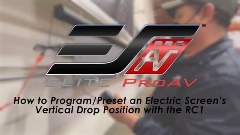 Vertical Drop Position