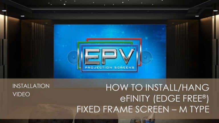 How to install an eFinity M Type