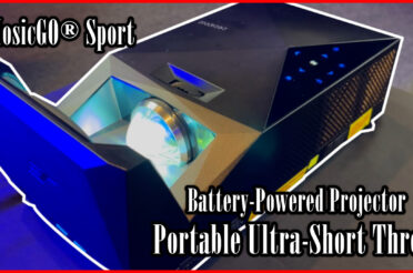 Elite Screens MosicGO® Sport: Experience The Game-Changing Projection Solution