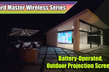 Yard Master Wireless Series The Future of Outdoor Projection