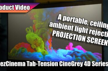 ezCinema Tab-Tension CineGrey 4D Series Ambient Light Rejecting Screen