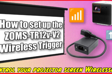 Easy Installation: Elite Screens ZOMS TR12V V2 Wireless Trigger Tutorial