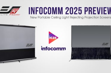 Elite ProAV’s InfoComm 2025: Breaking New Ground in Projection Screen Technology