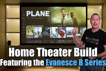Living Room Theater Build – Hidden Screen, LEDs, Motorized Blinds