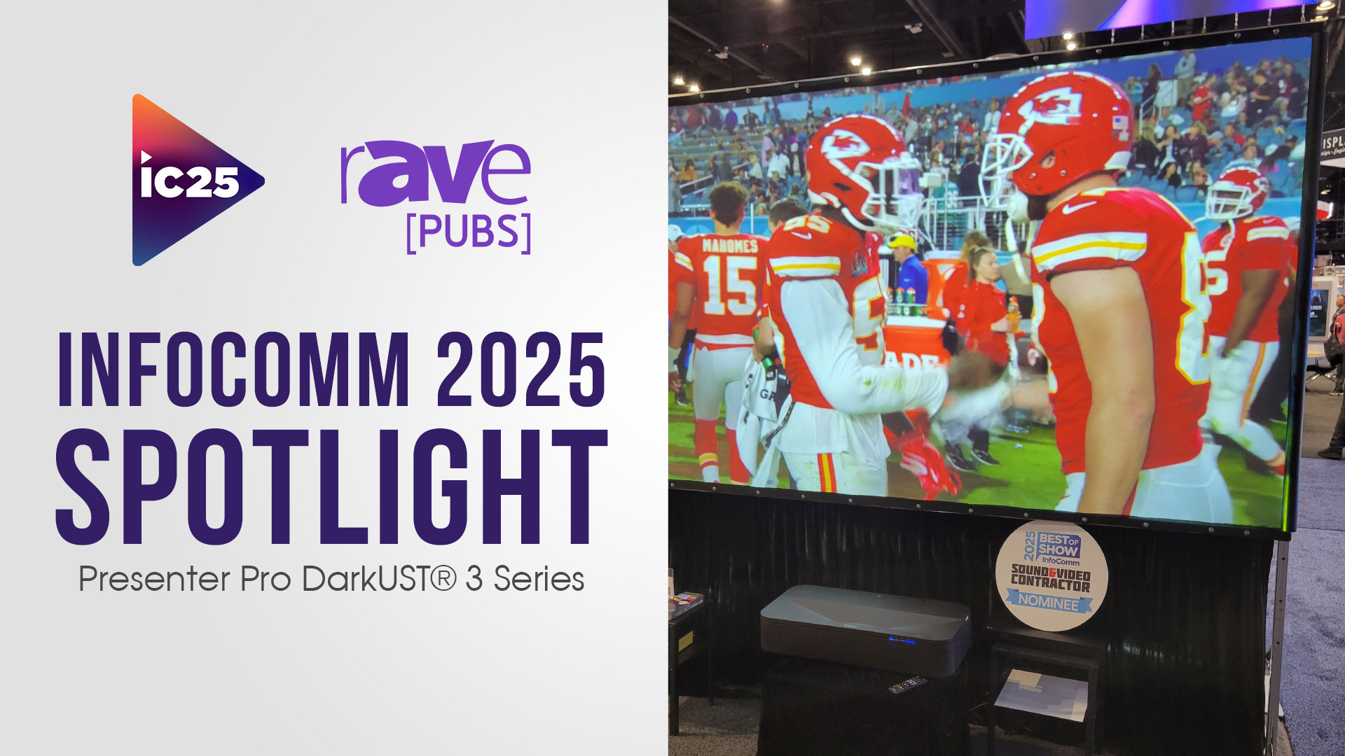 Presenter Pro DarkUST® 3 Series Demo | Elite ProAV InfoComm 2025 Showcase